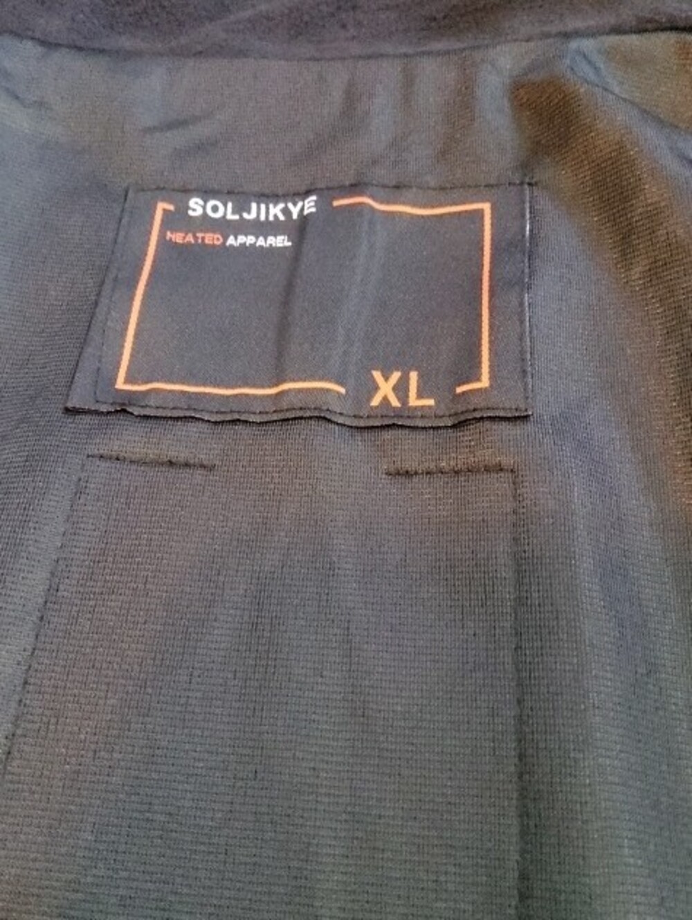 Mens Vest Heated Apparel Black Heated Jacket - Heated Apparel XL NIP NWT - Picture 6 of 10